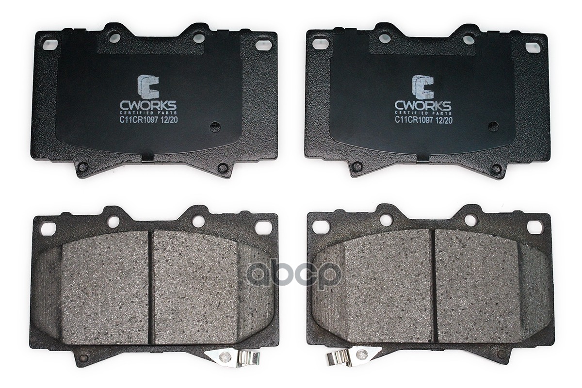 Тормозные колодки передние Low Metallic C11CR1097 CWORKS арт. C11CR1097