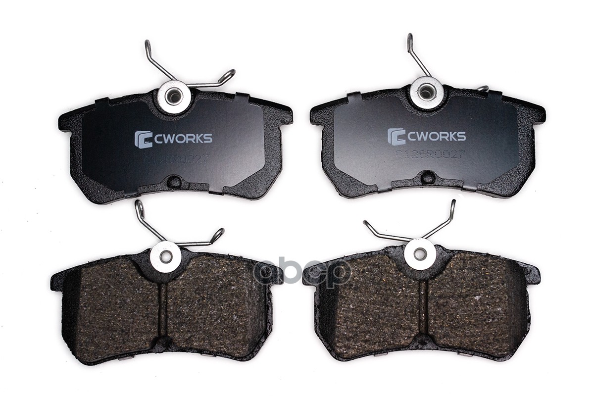 Тормозные колодки задние Low Metallic C12CR0027 CWORKS арт. C12CR0027