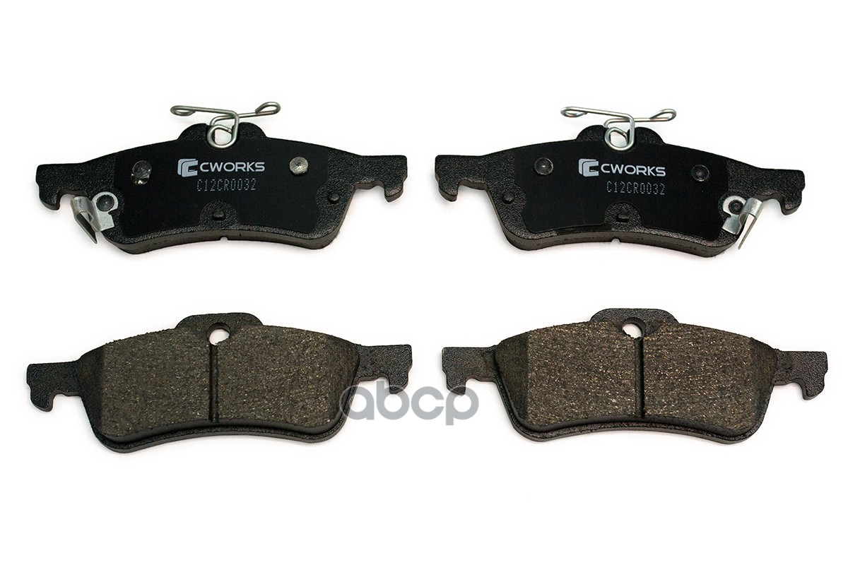Тормозные колодки задние Low Metallic C12CR0032 CWORKS арт. C12CR0032