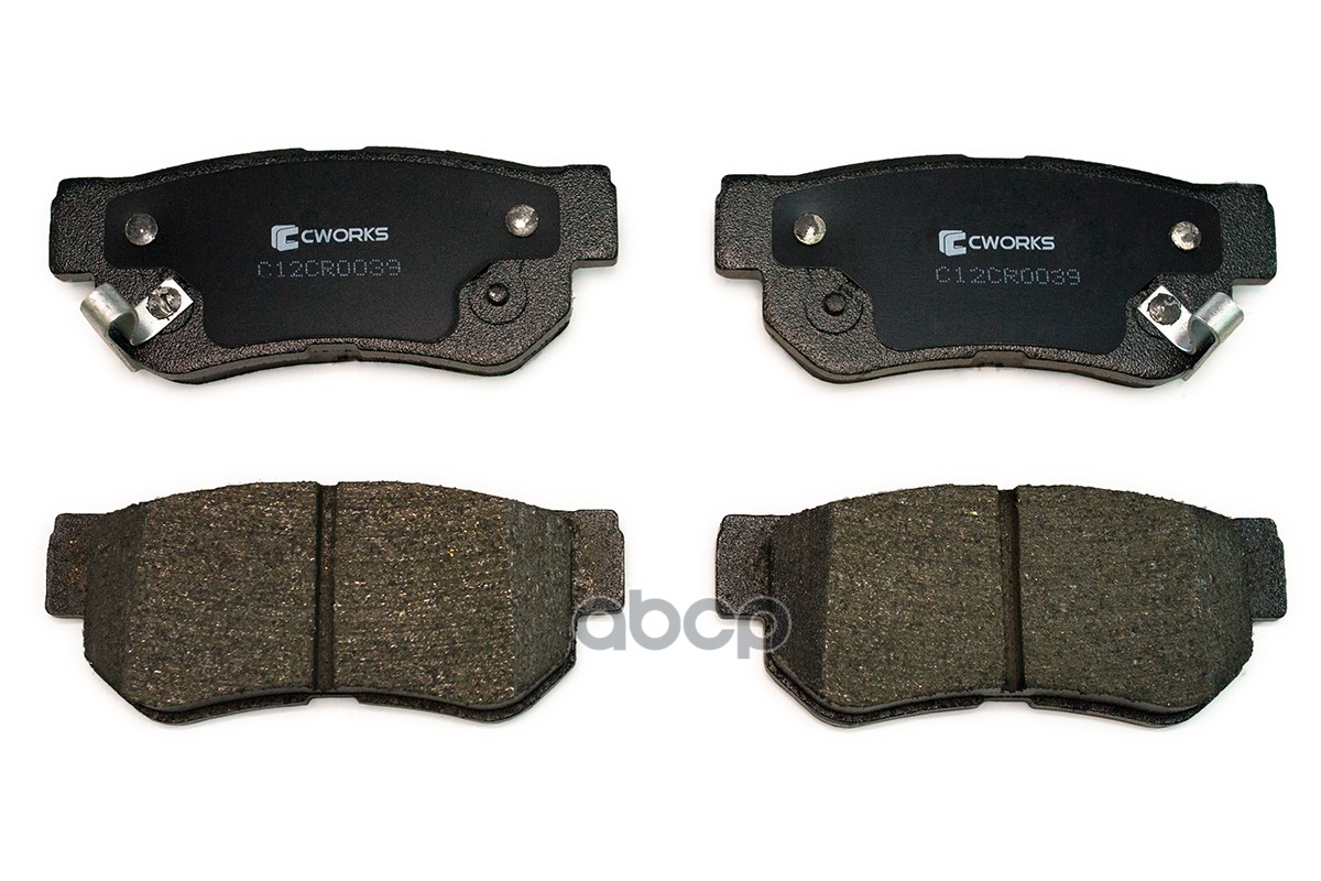 Тормозные колодки задние Low Metallic C12CR0039 CWORKS арт. C12CR0039