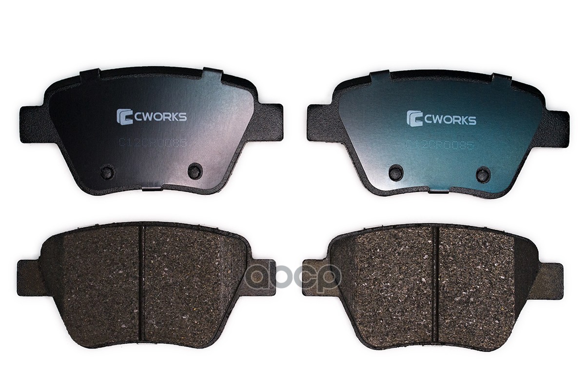 Тормозные колодки задние Low Metallic C12CR0085 CWORKS арт. C12CR0085