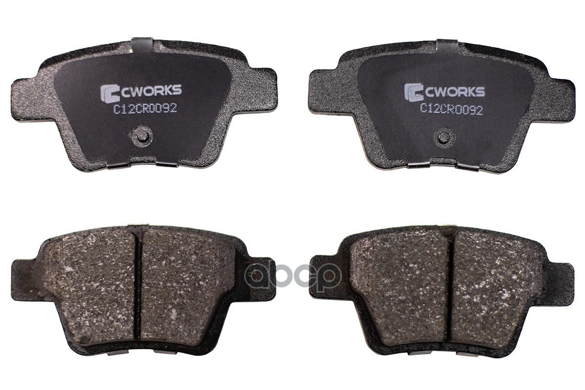 Тормозные колодки задние Low Metallic C12CR0092 CWORKS арт. C12CR0092