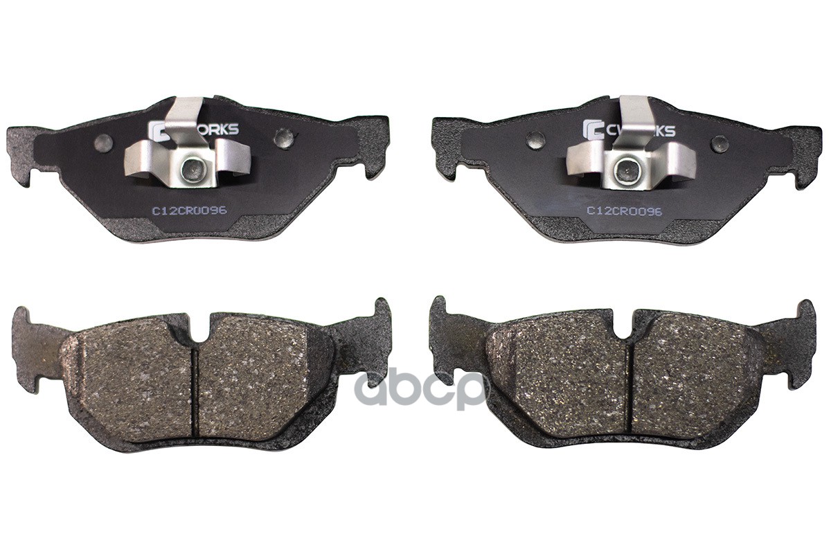 Тормозные колодки задние Low Metallic C12CR0096 CWORKS арт. C12CR0096