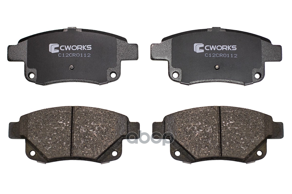 Тормозные колодки задние Low Metallic C12CR0112 CWORKS арт. C12CR0112