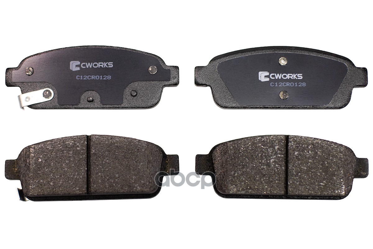 Тормозные колодки задние Low Metallic C12CR0128 CWORKS арт. C12CR0128