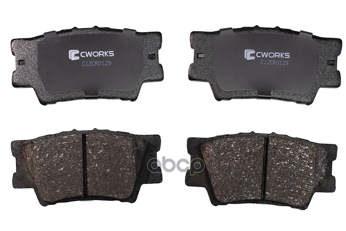 Тормозные колодки задние Low Metallic C12CR0129 CWORKS арт. C12CR0129