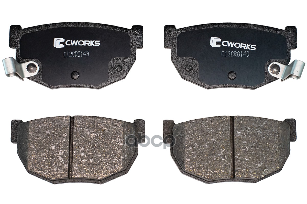 Колодки Тормозные Задние, Low Metallic, Nissan CWORKS арт. C12CR0149