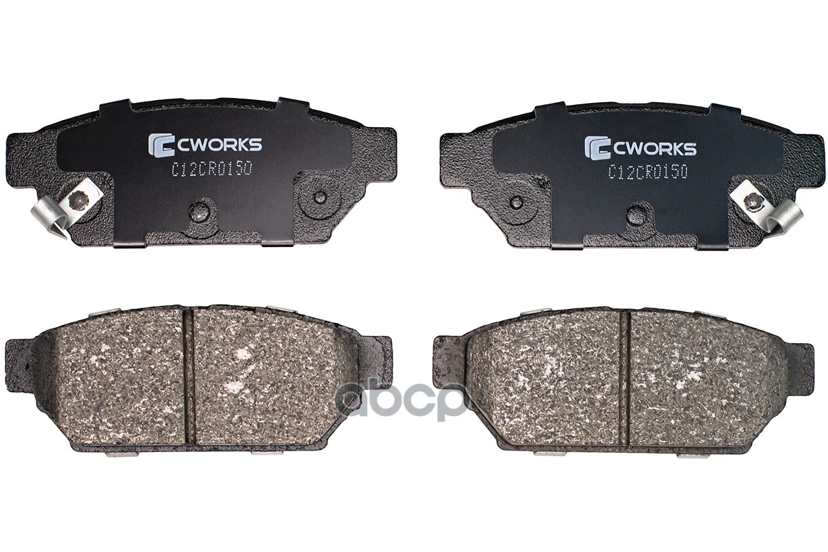 Тормозные колодки задние, Low Metallic C12CR0150 CWORKS арт. C12CR0150