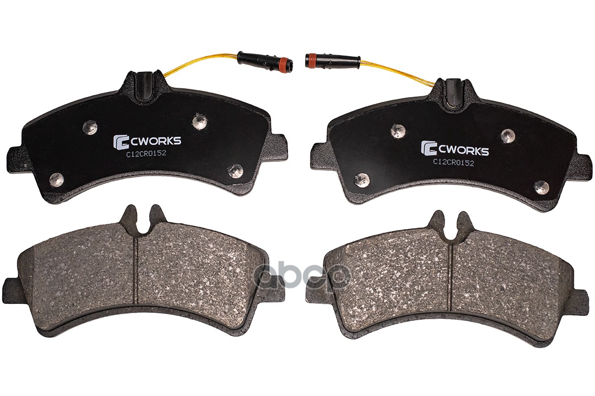 Тормозные колодки задние, Low Metallic C12CR0152 CWORKS арт. C12CR0152