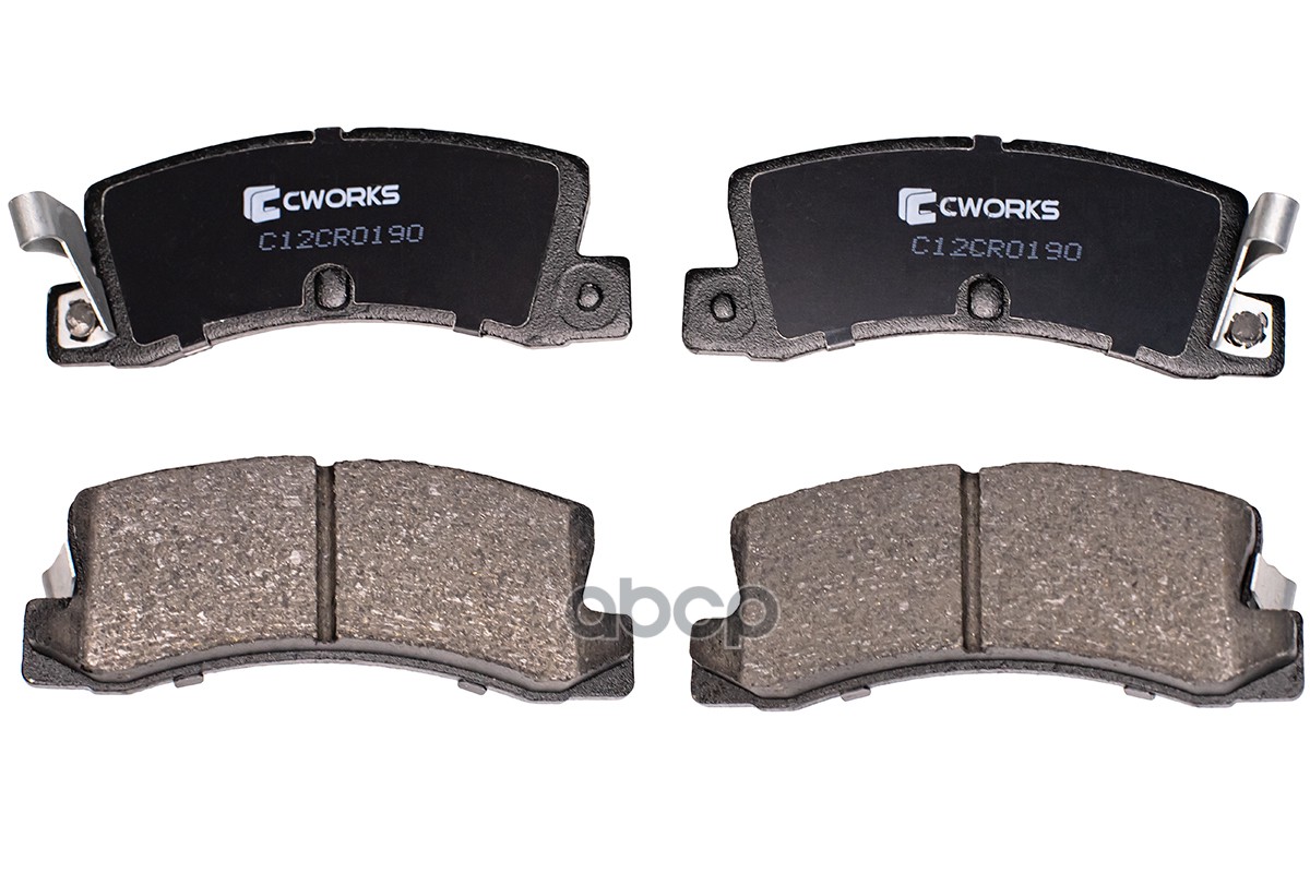 Тормозные Колодки Задниe C12cr0190 CWORKS арт. C12CR0190