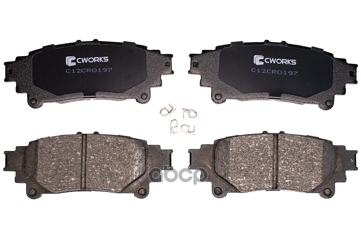 Колодки Задние CWORKS арт. C12CR0197