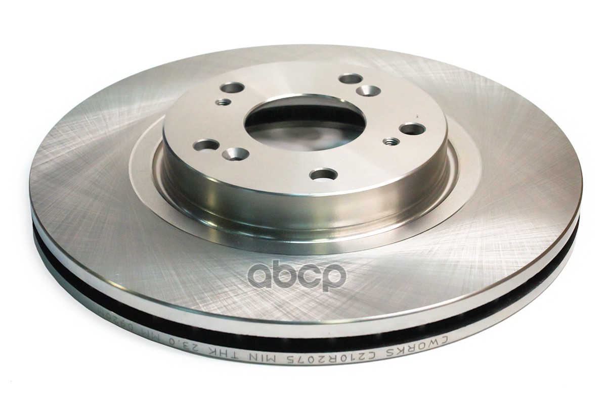 Диск тормозной передний HONDA: ACCORD VIII (CU)  06/2008 - 06/2015 | ACCORD VIII универсал (CW) CWORKS арт. c210r2075