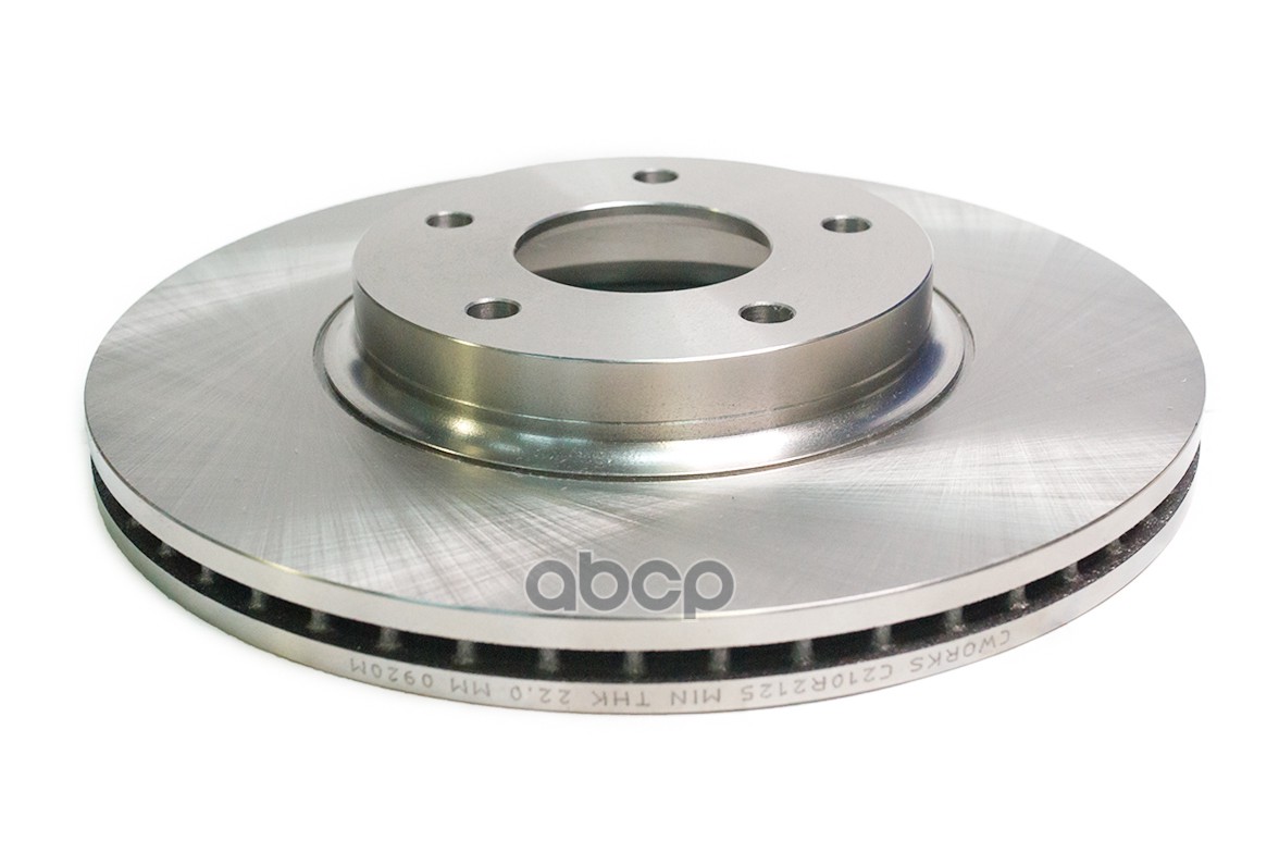 Тормозной диск передний C210R2125 CWORKS арт. C210R2125