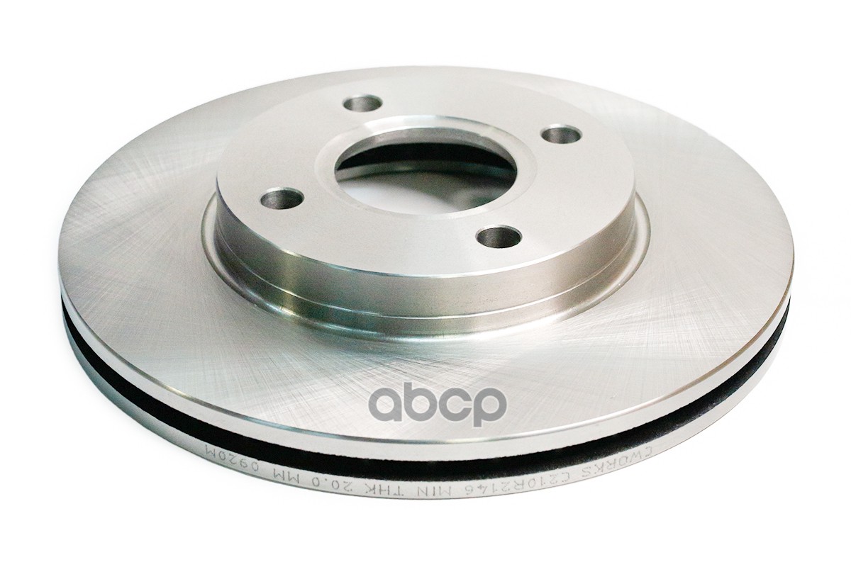 Тормозной диск передний C210R2146 CWORKS арт. C210R2146