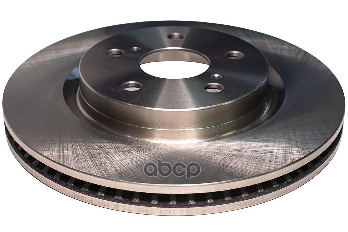 Тормозной диск передний C210R2160 CWORKS арт. C210R2160