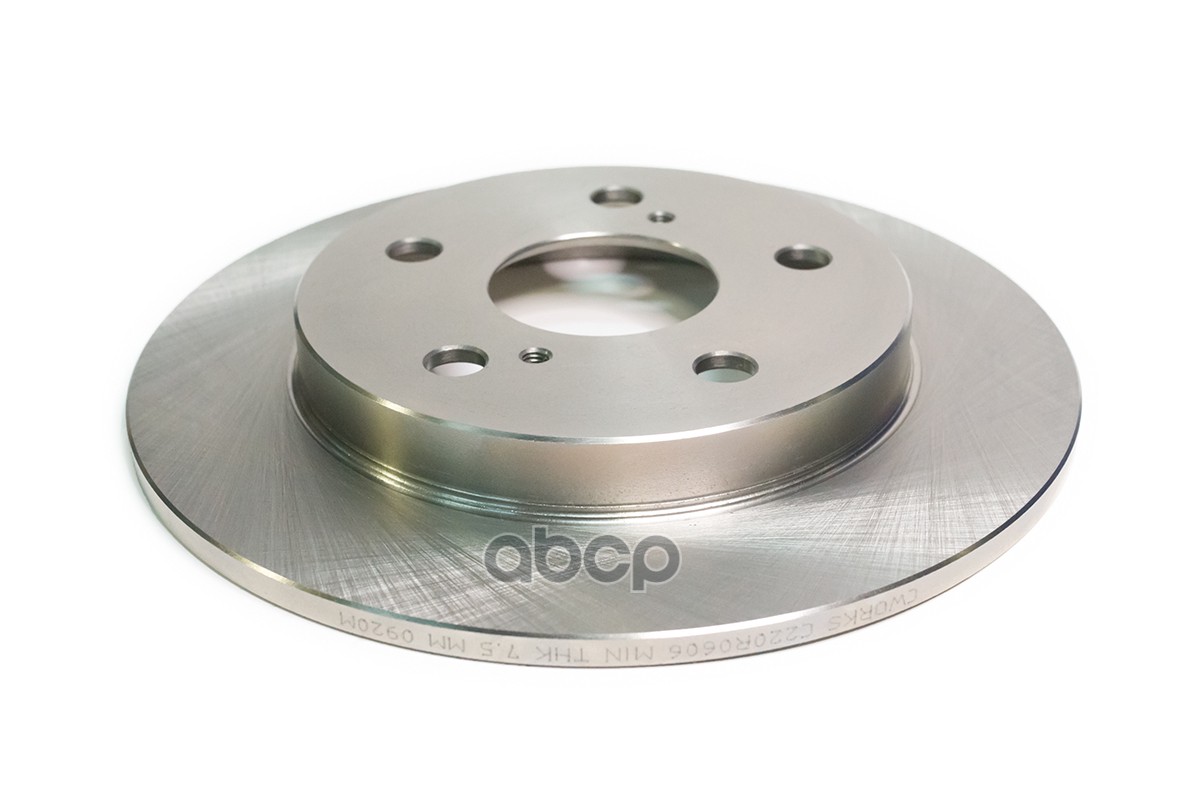 Тормозной диск задний C220R0606 CWORKS арт. C220R0606