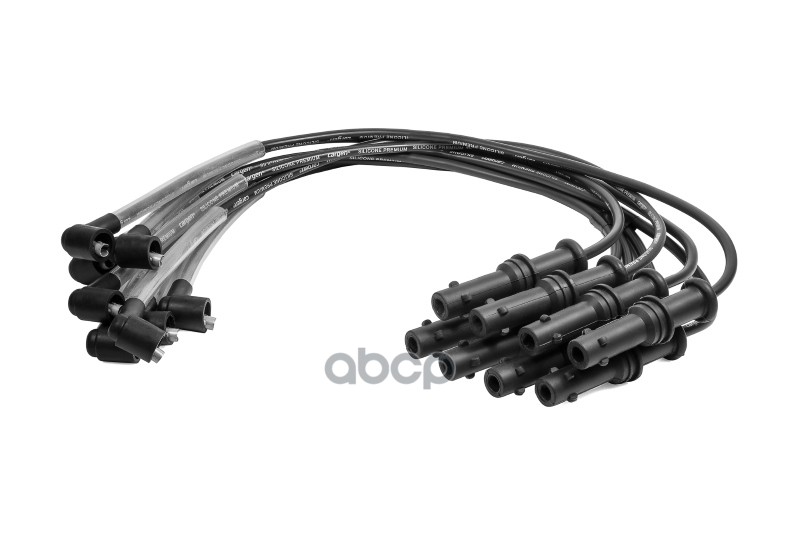 Высоковольтные провода для Камаз с битопливным двигателем 8 цилиндров OEM: 4333707030 (комплект). CARGEN арт. 4333707030CR