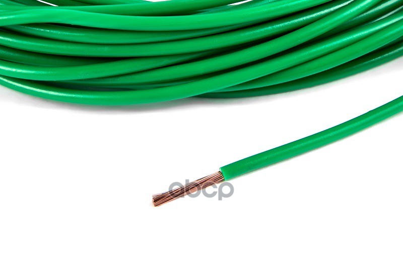 Провод Пвам 1,5 Кв.мм Цвет Зеленый, Длина 10М. Cargen арт. AX3555