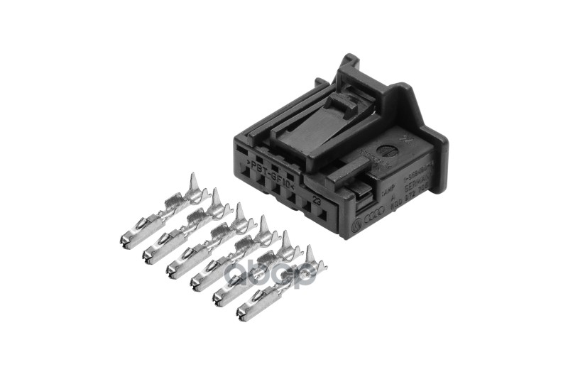 Разъем 6Q0972706 (6pin) 6 контактов мотора отопителя, заслонки отопителя для Volkswagen. CARGEN арт. AX6566S