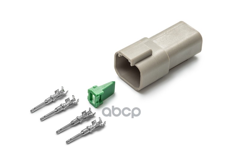 Разъем Deutsch Dt04-4P (4Pin) 4 Контакта Под Сечение Провода 0.5-0.8 Мм? Для Газ, Камаз, Маз, Урал, Cargen арт. AX8114S