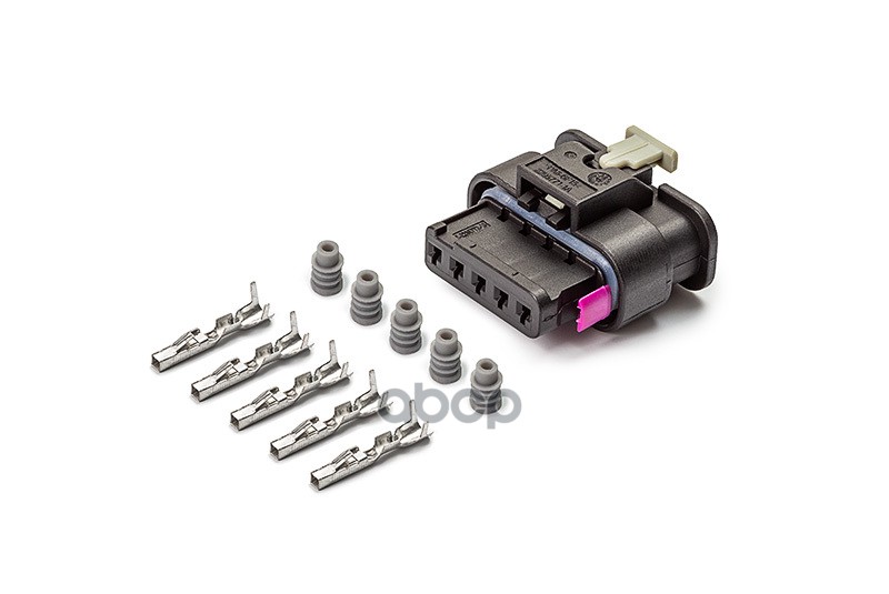 Разъем 4F0973705 (5pin) 5 контактов датчика массового расхода воздуха для Audi, Seat, Skoda, Volkswa CARGEN арт. AX8215S