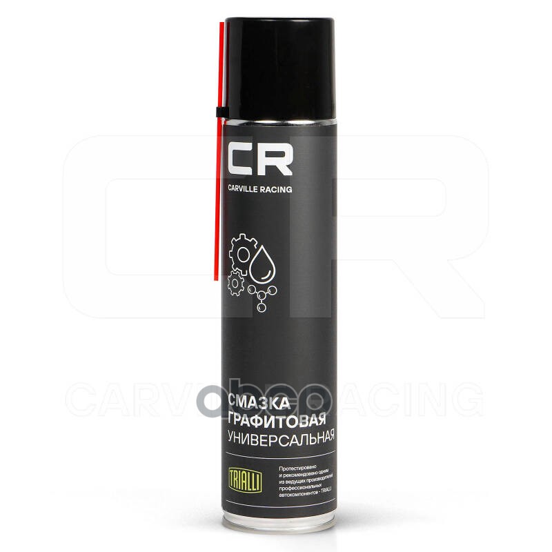 Смазка  CR графитовая, универсальная, аэро, 400мл G7400770 Carville Racing арт. G7400770