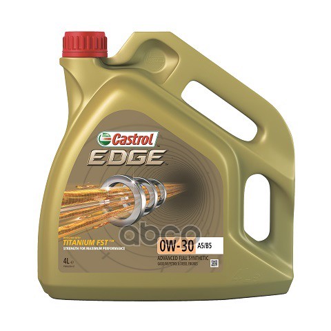 Castrol Моторное масло Castrol EDGE 0W-30 A5/B5 4л 156E3F