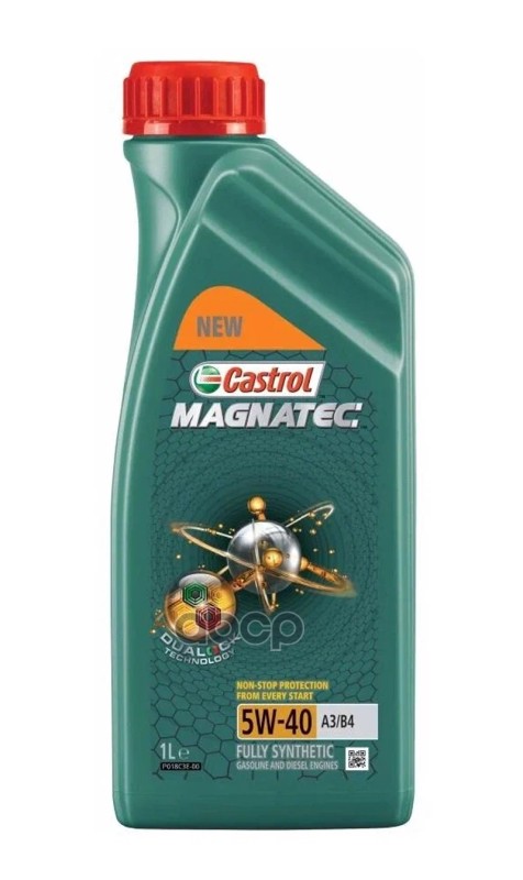 Castrol Масло Моторное Castrol Magnatec 5W-40 A3/B4, 1Л