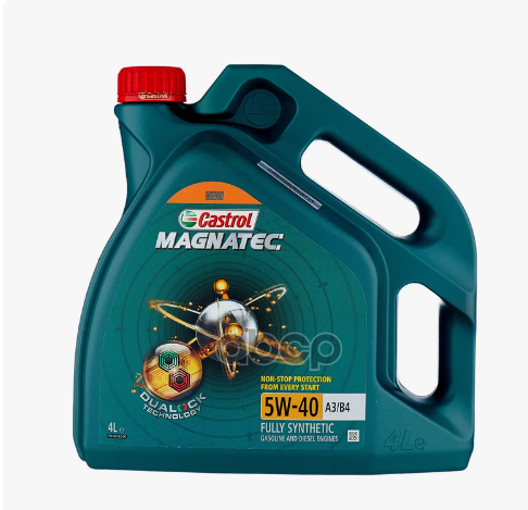 Castrol Моторное масло Castrol Magnatec 5W-40 A3/B4 4л (15C9D7) 15C9E0