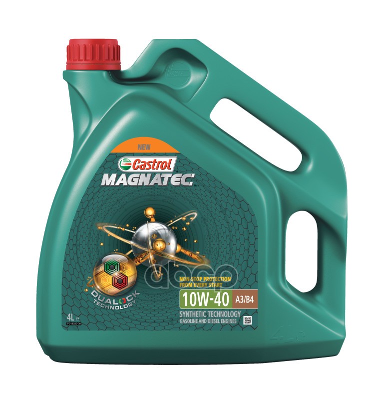 Castrol Масло моторное полусинтетическое Magnatec 10W40 A3/B4 4л