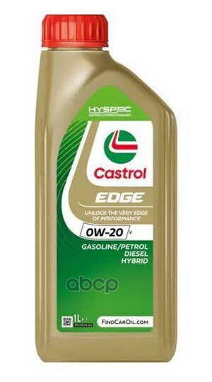Castrol Масло моторное CASTROL EDGE V 0W-20 1л 15F706