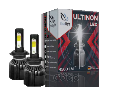 Clultledh11 Светодиод Led Ultinon Серия H11 4500 Lm (1Шт) 5000K Clearlight Clearlight Clultledh11 ClearLight арт. CLULTLEDH11