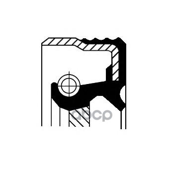 Сальник Коленвала Задн 80X98x10 Opel Astra/Vectra 1.6 - 1.8 89> Corteco арт. 12013882B