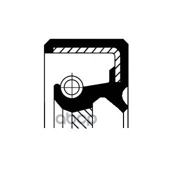 Сальник Коленвала Задн 80X98x10 Fpm Lhtcy Honda Legend 2.5/2.7 V6 87 - 90/ 3.2I/3.5I 91> Corteco арт. 19016570B