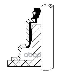 Колпачок Маслосъемный Vsb 5,5- 11,00/ 6,00X10,00 Fkm Corteco арт. 49472838
