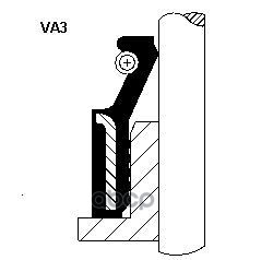Колпачок Маслосъемный Va03 6,0- 8,80/11,70X 9,50 Fkm Corteco арт. 49472889