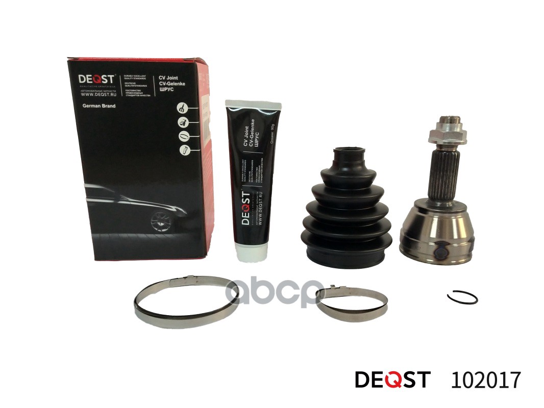 ШРУС Ford Fiesta -08, Ford Fusion 02- DEQST арт. 102017