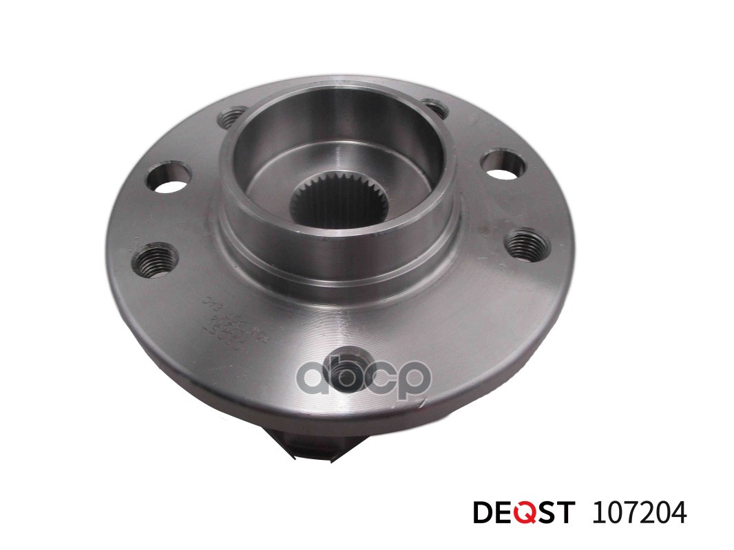 Ступица с подшипником в сборе передняя OPEL ASTRA G/ZAFIRA A 98-05 -ABS (5 отверстий) DEQST арт. 107204