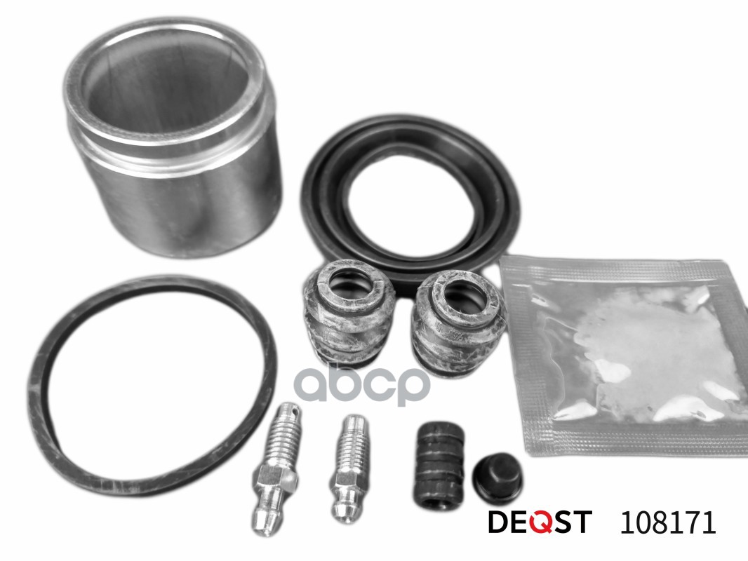 Ремкомплект тормозного суппорта с поршнем переднего (поршень O 54 mm, суппорт Kasco). Применяемость: DEQST арт. 108171