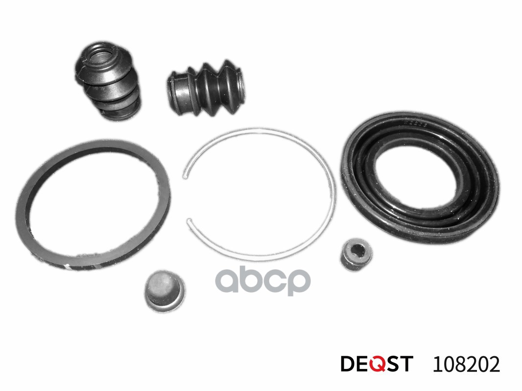 Ремкомплект тормозного суппорта заднего (для поршня O 43 mm  суппорт Akebono). MITSUBISHI Pajero II DEQST арт. 108202