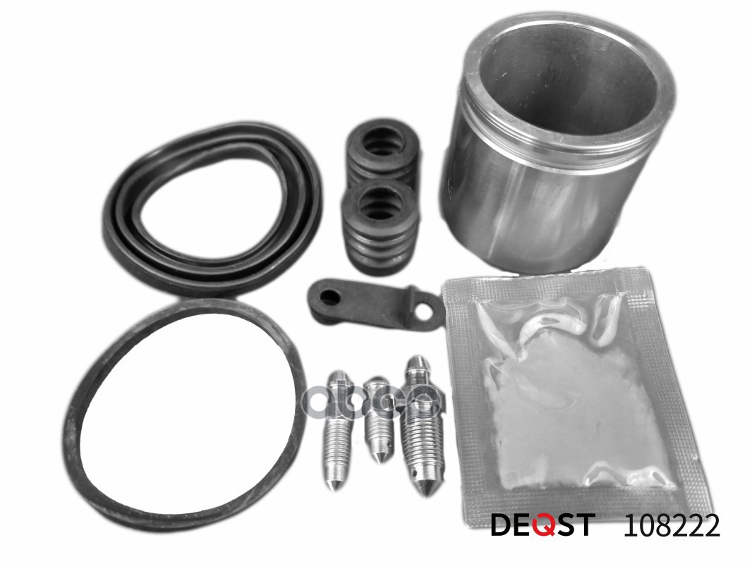 Ремкомплект тормозного суппорта с поршнем переднего поршень, (O 54mm, Lucas) AUDI A4 94-08, DEQST 108222 DEQST арт. 108222