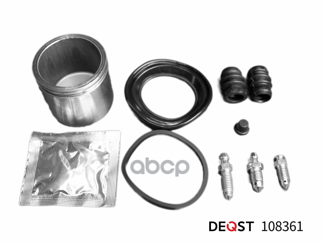 Ремкомплект тормозного суппорта с поршнем переднего (поршень O 54mm, суппорт Lucas). Применяе DEQST арт. 108361