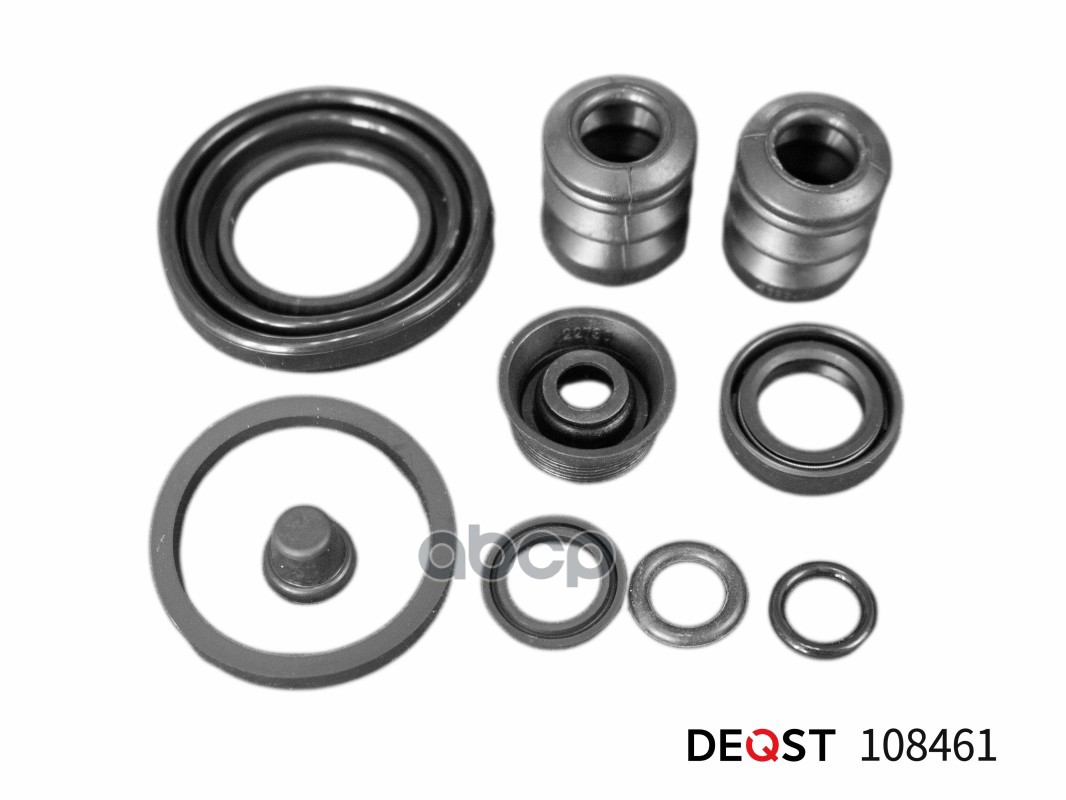 Ремкомплект тормозного суппорта заднего (для поршня O 34 mm, суппорт TRW/Lucas/Girling). Прим DEQST арт. 108461