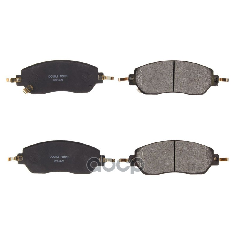 Колодки тормозные дисковые Double Force DFP1628 DOUBLE FORCE арт. DFP1628