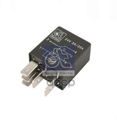 Реле 24V 10A 3+2Pin Fm9/12,Fh12/16 Переключающее Diesel Technic 580106 DT Spare Parts арт. 580106