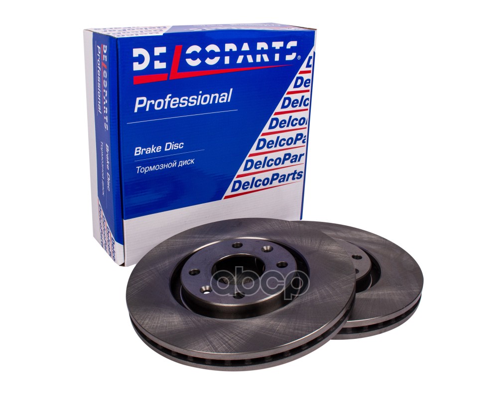 Диск тормозной передний Citroen BERLINGO  C3  C4  C5 DelcoParts арт. 19177376