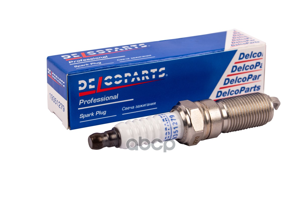 Свеча зажигания с платиновым электродом DelcoParts арт. 19351279