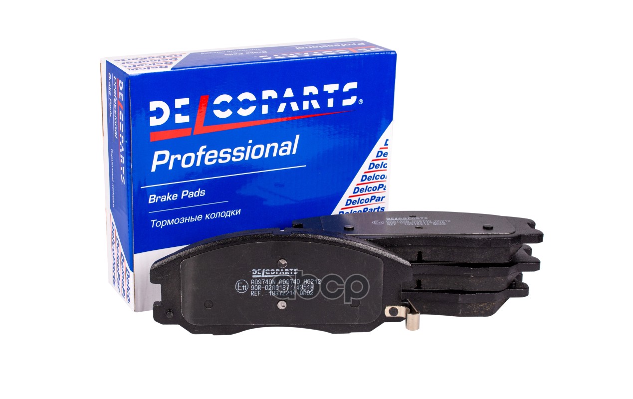 Колодки тормозные передние Opel ANTARA  Chevrolet CAPTIVA DelcoParts арт. 19372214