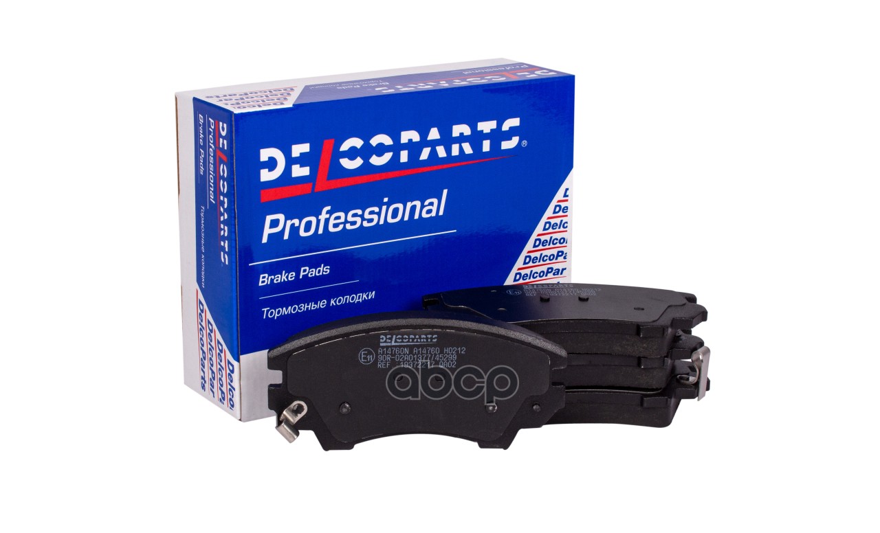 Колодки тормозные передние Opel ASTRA J  ZAFIRA C  INSIGNIA A  Chevrolet MALIBU DelcoParts арт. 19372217