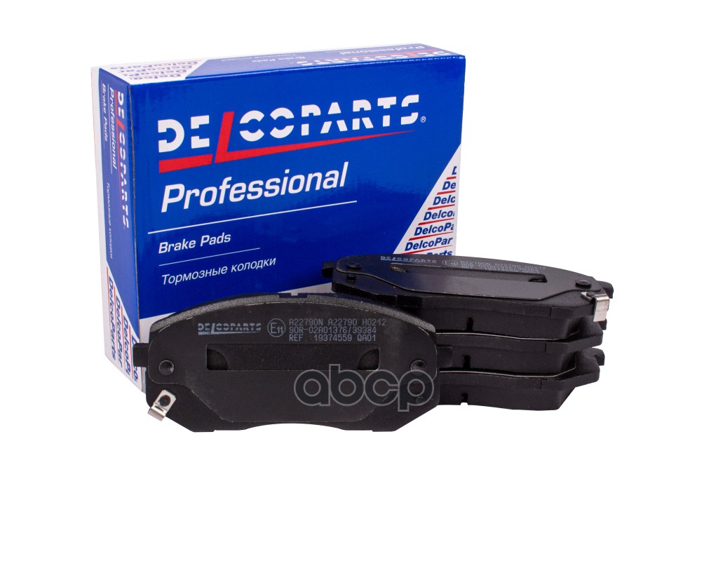 Колодки тормозные передние Hyundai I40  IX35  Kia SPORTAGE DelcoParts арт. 19374559